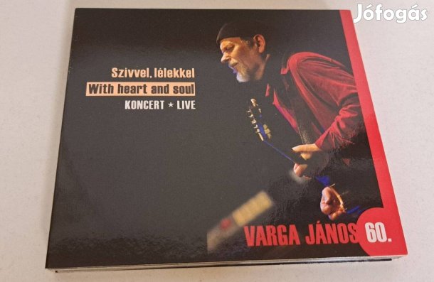 Varga János (East) - Szívvel, lélekkel Live - dupla CD