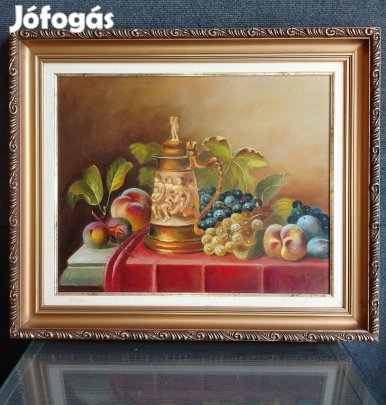 Varga Zoltán festmény, csendélet