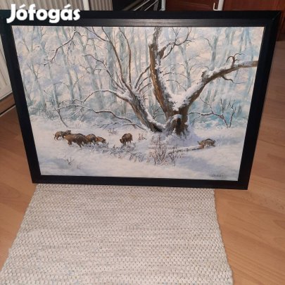 Várhegyi Rozália festmény /Gyula/