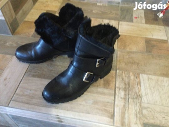 Variálható női béleses bokacsizma