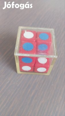 Varikon kocka 2x2 ritka retró logikai játék