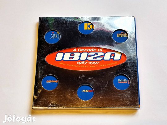Various - A Decade Of Ibiza 1987 - 1997 3XCD Speed Garage, Deep House