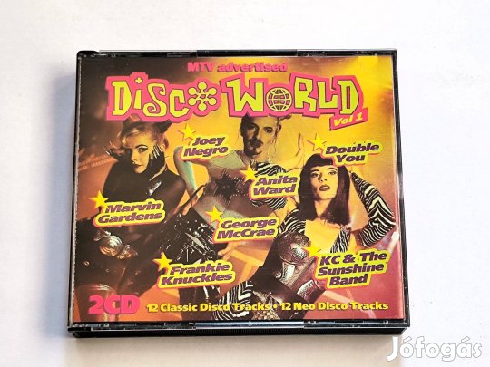 Various - Disco World Vol 1 2XCD 1992 Germany Eurodance, Disco