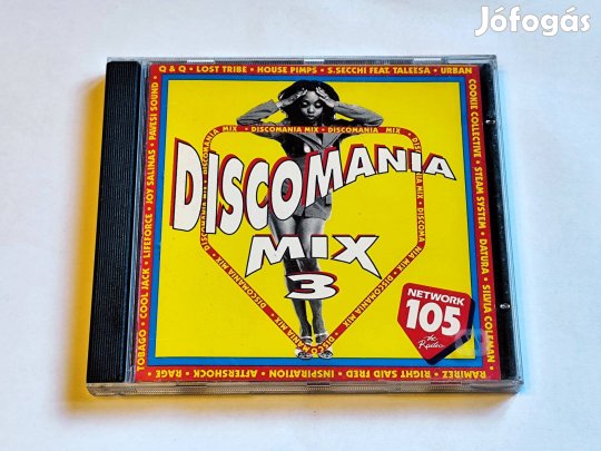 Various - Discomania Mix 3 CD 1993 House, Euro House