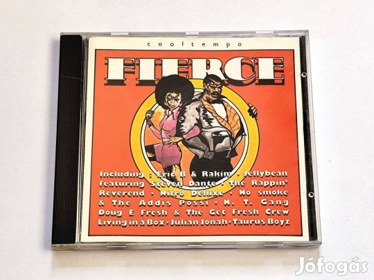 Various - Fierce Dance Cuts CD 1988 Germany Hip Hop, House