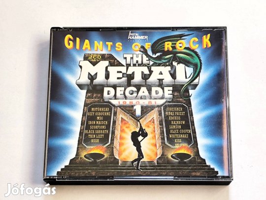 Various - Giants Of Rock - The Metal Decade 1980 - 81 2XCD 1990 Thrash