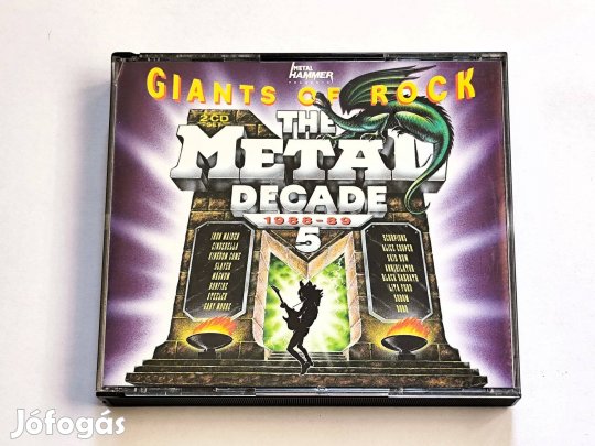 Various - Giants Of Rock - The Metal Decade 1988 - 89 Vol. 5 2XCD 1990