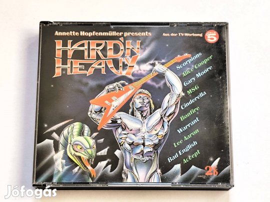 Various - Hard 'N Heavy 2XCD 1990 Germany Hard Rock, Heavy Metal