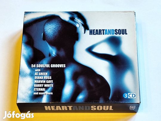 Various - Heart And Soul - 54 Soulful Grooves 3XCD 2002 Funk / Soul
