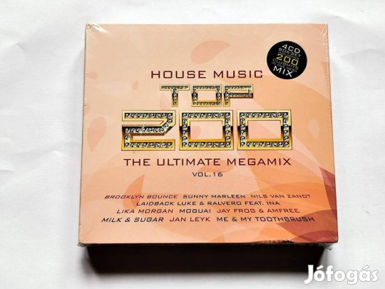 Various - House Music Top 200 - The Ultimate Megamix Vol. 16. 4XCD
