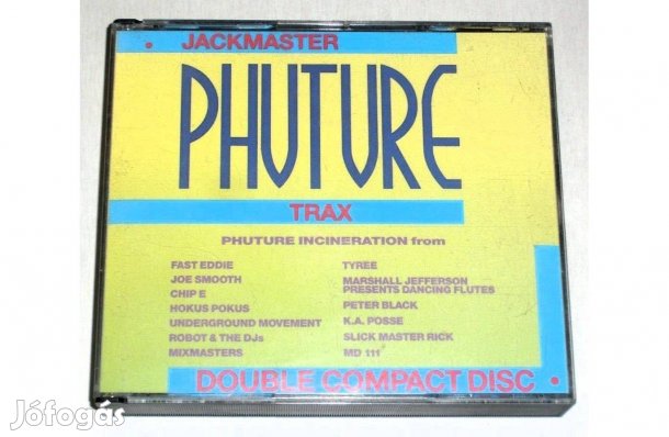 Various - Jackmaster Phuture Trax 2XCD 1989 Germany Acid