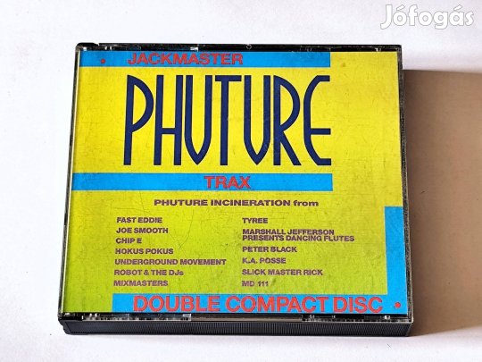 Various - Jackmaster Phuture Trax 2XCD 1989 Germany Acid House, Hip-Ho