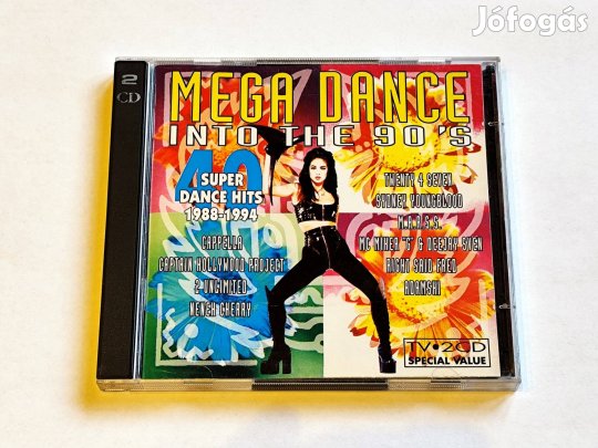 Various - Mega Dance Into The 90's 2XCD 1994 Hip-House, Tech