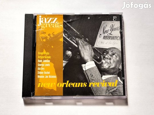 Various - New Orleans Revival CD 1997 UK Jazz Greats - 045