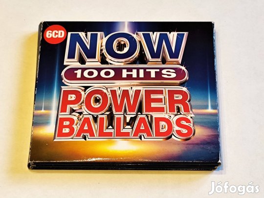 Various - Now 100 Hits Power Ballads 6XCD Rock, Funk / Soul, Pop
