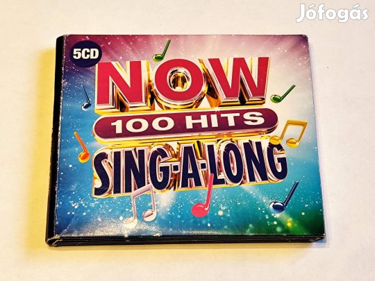 Various - Now 100 Hits Sing-A-Long 5XCD Rock, Funk / Soul, Pop