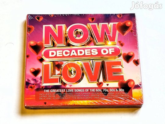 Various - Now Decades Of Love 4XCD 2021 Jazz, Rock, Funk / Soul, Blues