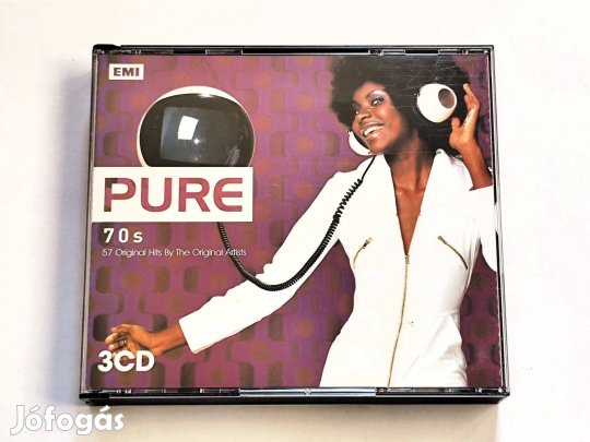 Various - Pure 70s 3XCD 2007 Disco, Pop Rock