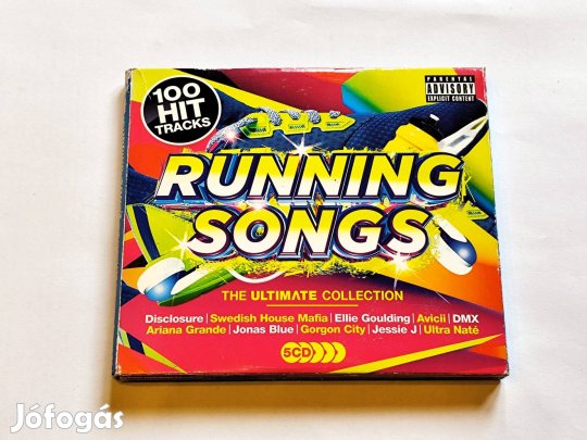 Various - Running Songs (The Ultimate Collection) 5XCD 2018 Electronic