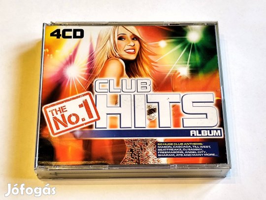 Various - The No. 1 Club Hits Album 4XCD 2008 UK House, Ele