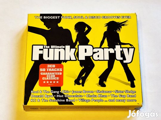 Various - The Ultimate Funk Party 3XCD 2003 UK Funk / Soul, Disco