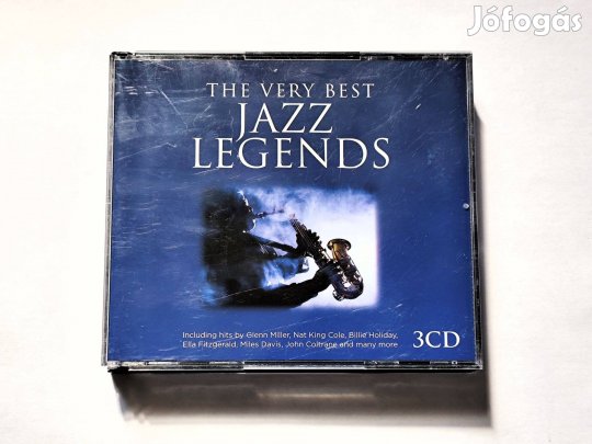 Various - The Very Best Jazz Legends 3XCD 2015 Tok repedt