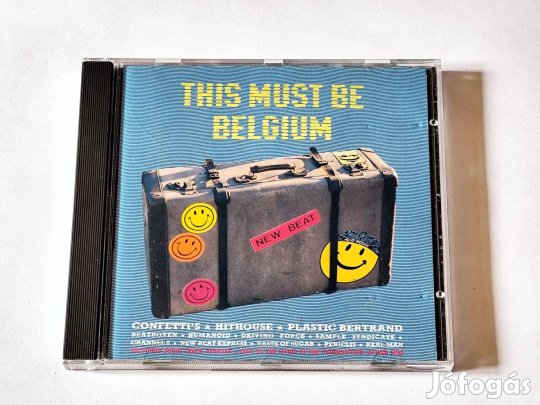 Various - This Must Be Belgium CD 1989 Benelux Acid House, New Beat