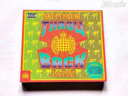 Various - Throwback Summer Jamz 3XCD Hip Hop Ministry Of Sound