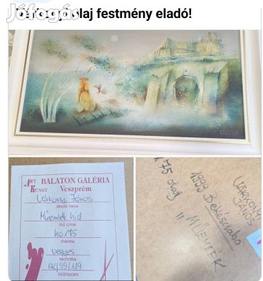 Várkonyi olajfestmény