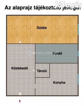 Várpalotai eladó 39 nm-es lakás