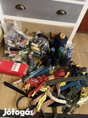 Varró cérnák es cipzárok