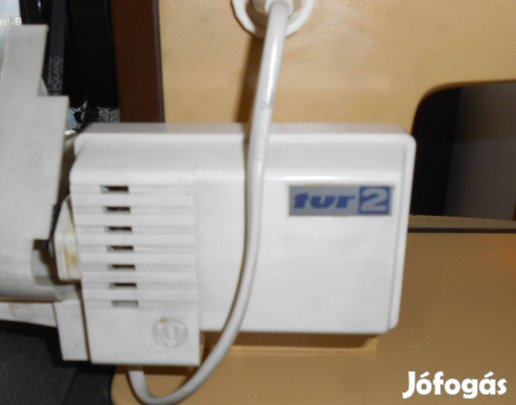 Varrógép motor, indító pedál, vezeték