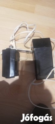 Varrógép motor pedálal