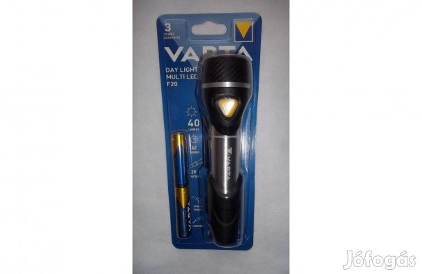 Varta Day Light Multi Led F20 elemlámpa Új!