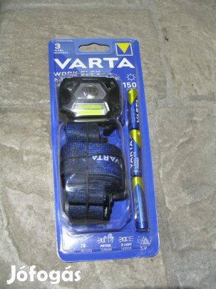 Varta Work Flex Motion H20 mozgásérzékelős fejlámpa 3 leddel