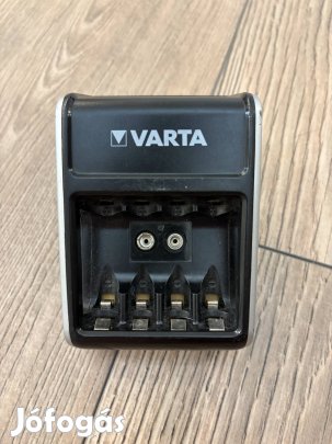 Varta töltő AA, AAA, és 9V típusú újratölthető elemekre + USB
