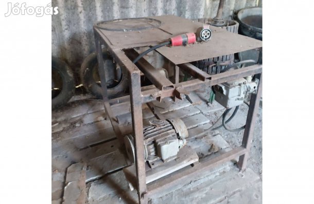 Vas asztal motor nélkül