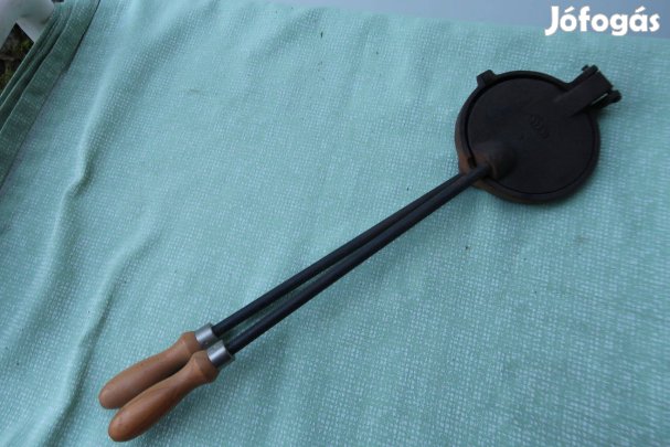 Vas szalonnasűtő "csurgató"