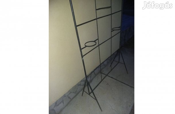 Vas vázas virágtartó állvány,térelválasztó