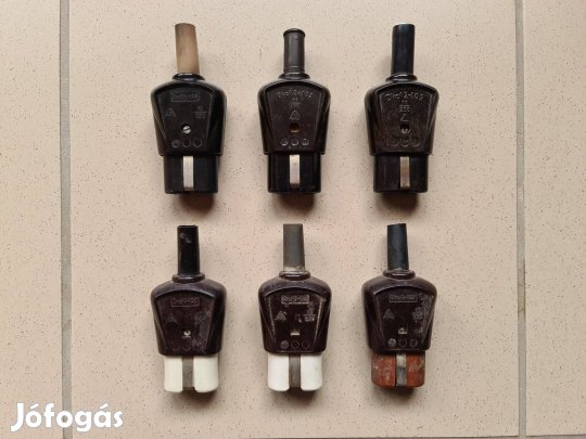 Vasaló csatlakozó dugó 6 db