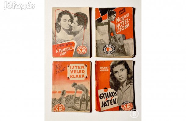 Vasárnapi regények (4 db) - - - (Csak személyesen!)