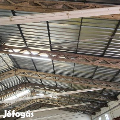 Vasbeton főtartó tetőszerkezet (héjazat nélkül)!!!