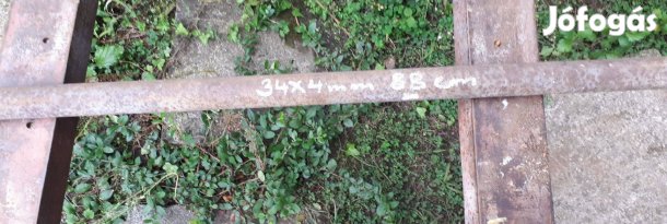 Vascső 34x4 mm-es eladó !