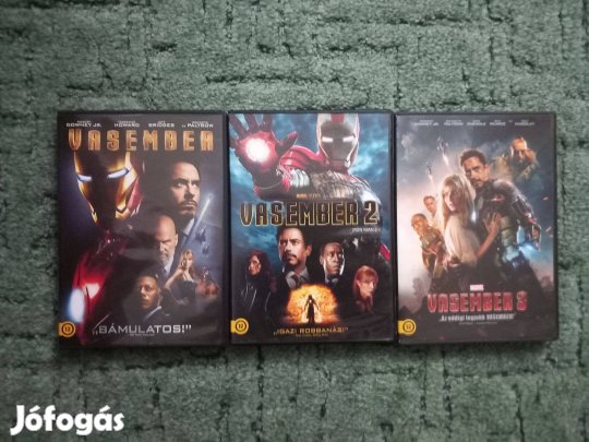 Vasember 1-3 DVD Gyűjtemény
