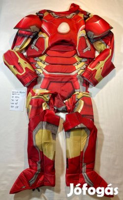 Vasember jelmez, szuperhős jelmez 12-14 év M163