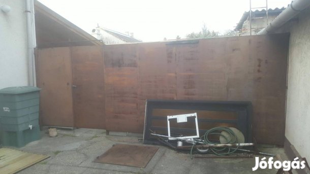 Vaskapu és kerítés (használt)