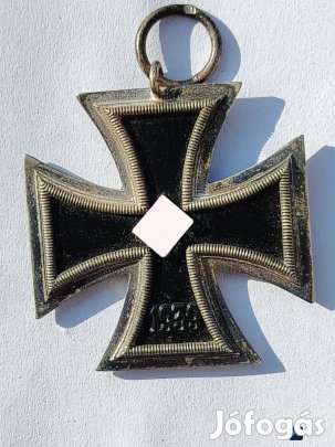 Vaskereszt Másodosztálya szalagon II.Világháború Németország