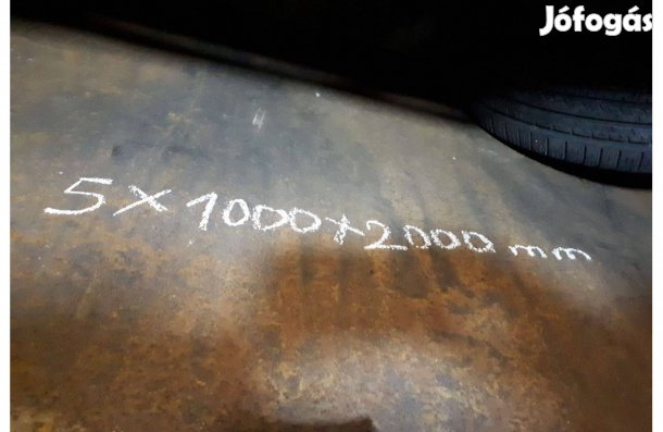 Vaslemez 5x1000x2000 mm tábla eladó !