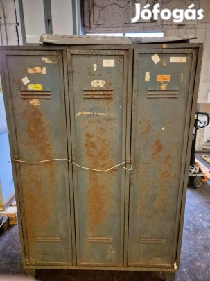 Vaslemez öltözőszekrények