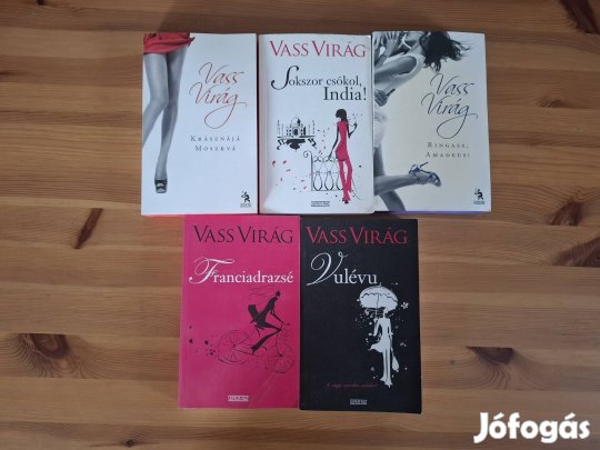 Vass Virág könyvek